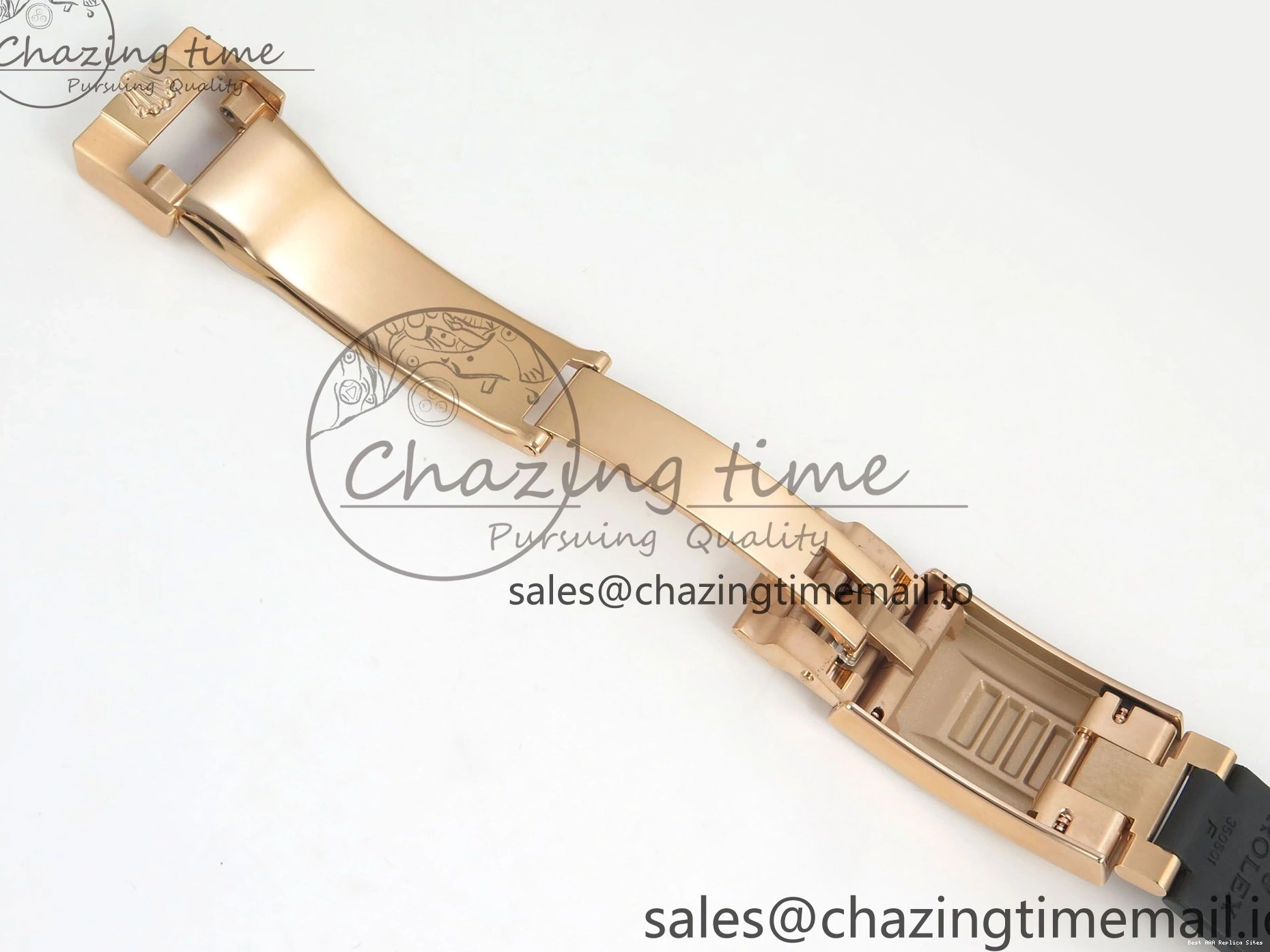 AAA Replica Watches 126515 Best VSF Black 114 (Weighted) 1:1 V2 Dial Oysterflex RG EasyCare Strap on Daytona Edition VS4131 0113